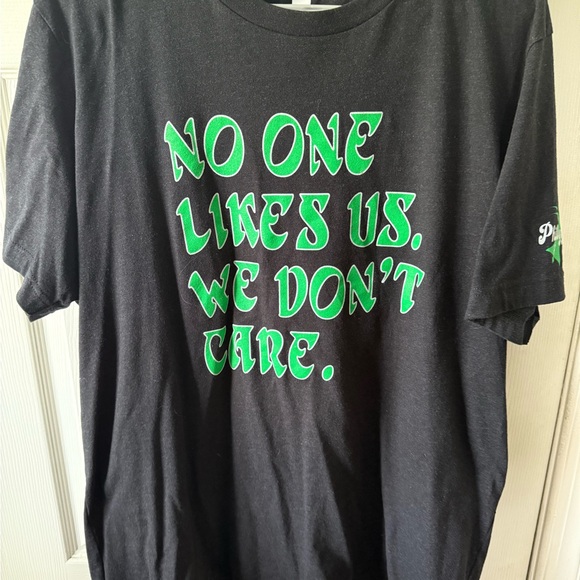 Bella Canvas Other - Bella Canvas Black Tee with Green Accents